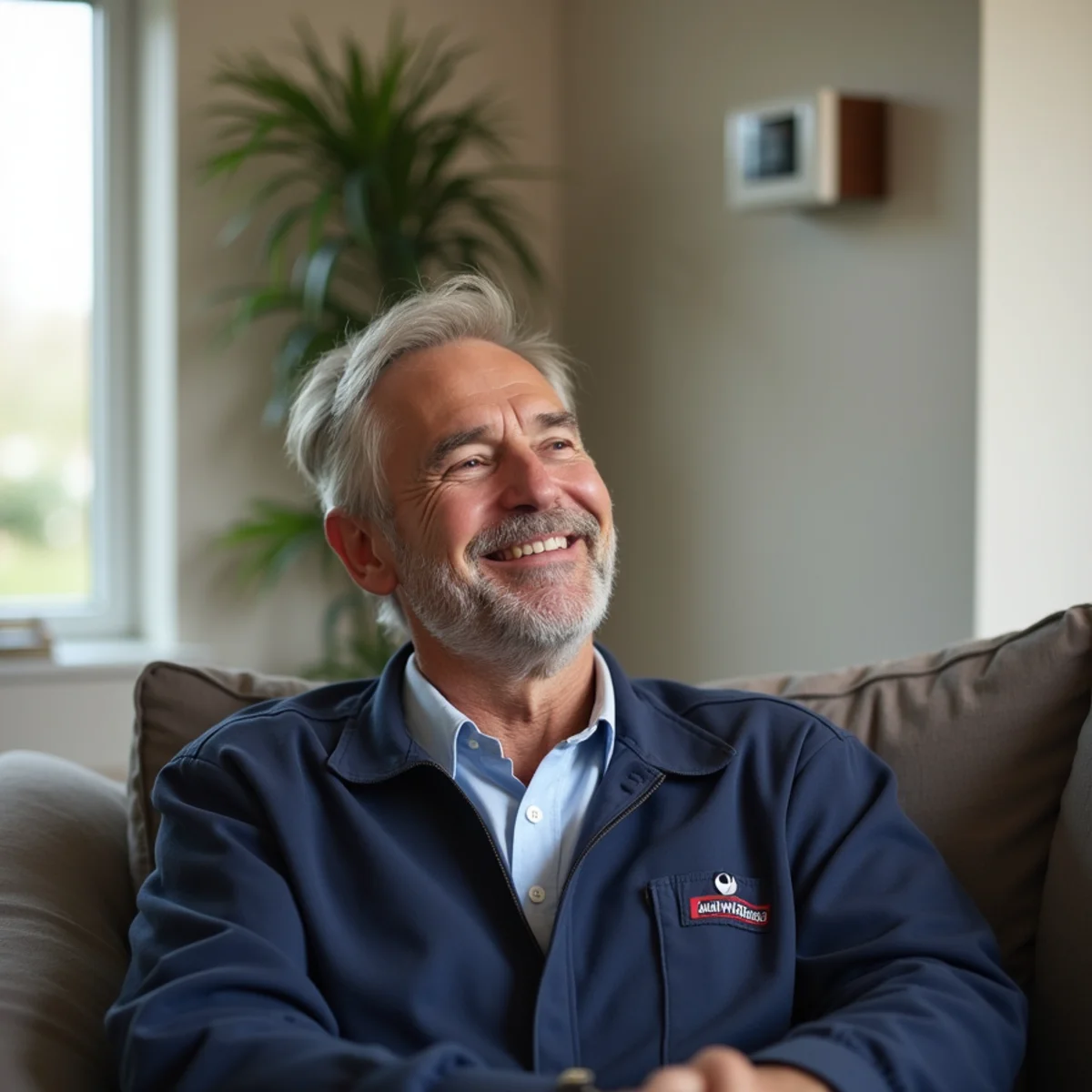 Happy Hooten Heating & Cooling customer at home in Goodman, MO