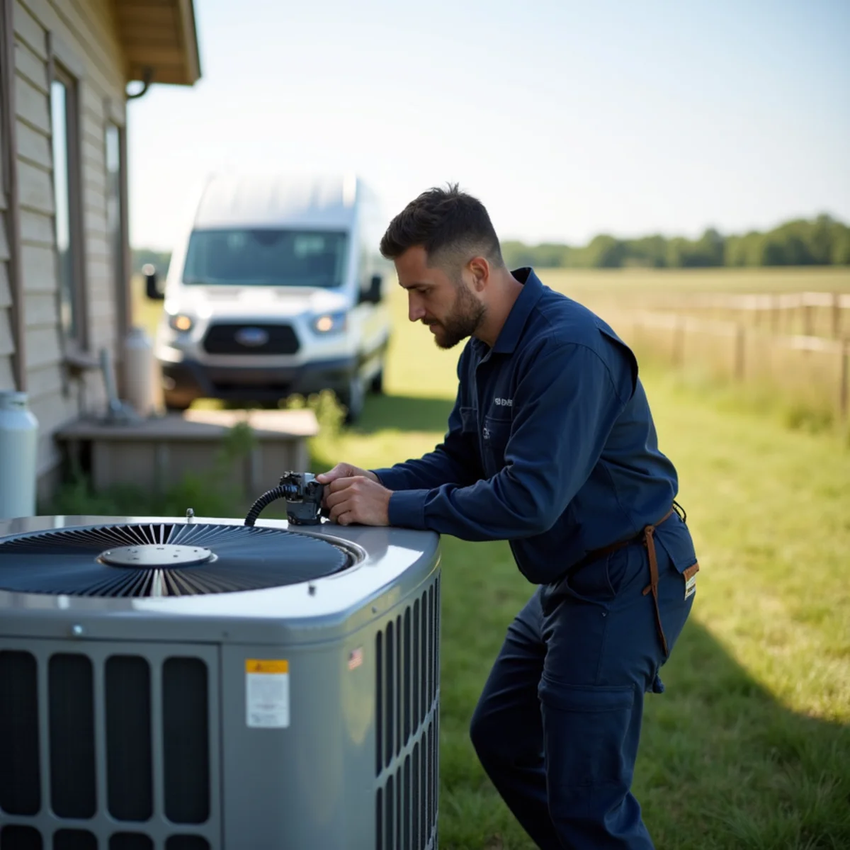Hooten Heating & Cooling providing HVAC service in Lamar, MO